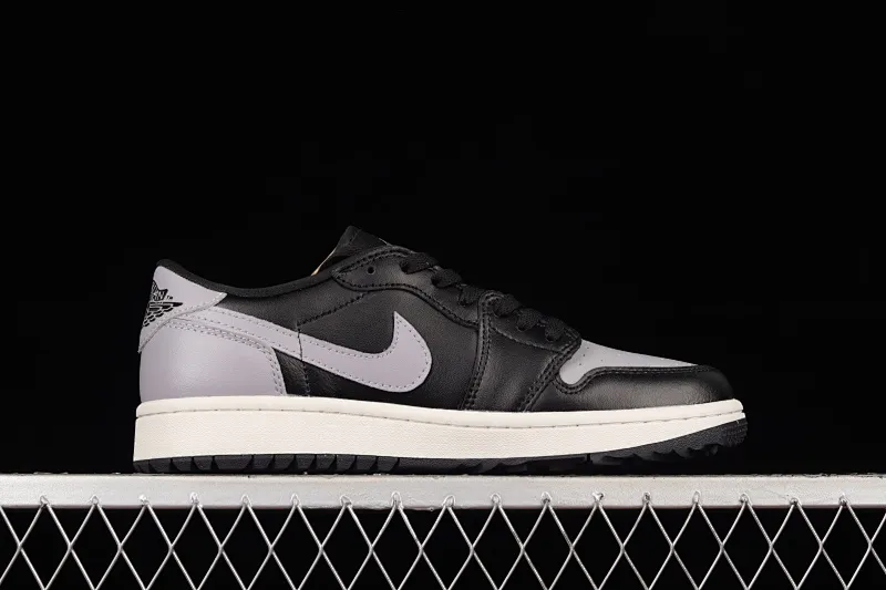 All categories Air Jordan Jordan series basketball shoes Air Jordan 1 Low Z version Air Jordan 1 Low Golf "Shadow" AJ1 Joe 1 new golf version black and gray shadow color DD9315-001